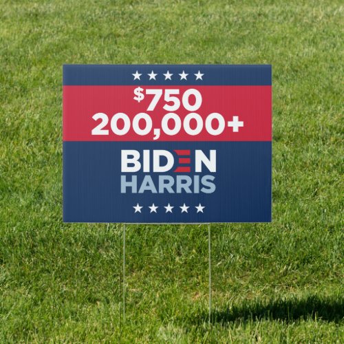 Biden yard sign _ 750 200000