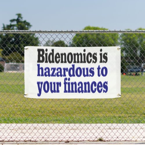 Bidenomics finances banner
