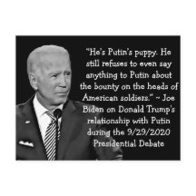 Biden's Quotes on Trump's Putin Relationship