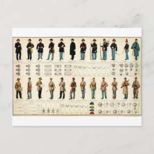 Bien’s Civil War Uniforms (1895) Postcard