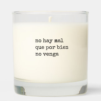 Bien Venga, Spanish motivational saying Scented Candle