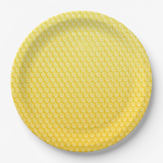 Bienenwabe Paper Plates (Front)