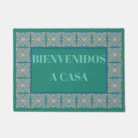 Bienvenidos Doormat, Spanish Doormat, Modern Doormat, Front Door