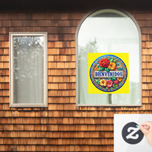 BIENVENIDOS - So Pretty!  Window Cling