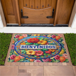 BIENVENIDOS WELCOME Door Mat