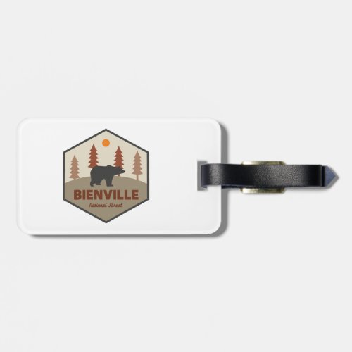 Bienville National Forest Bear Luggage Tag
