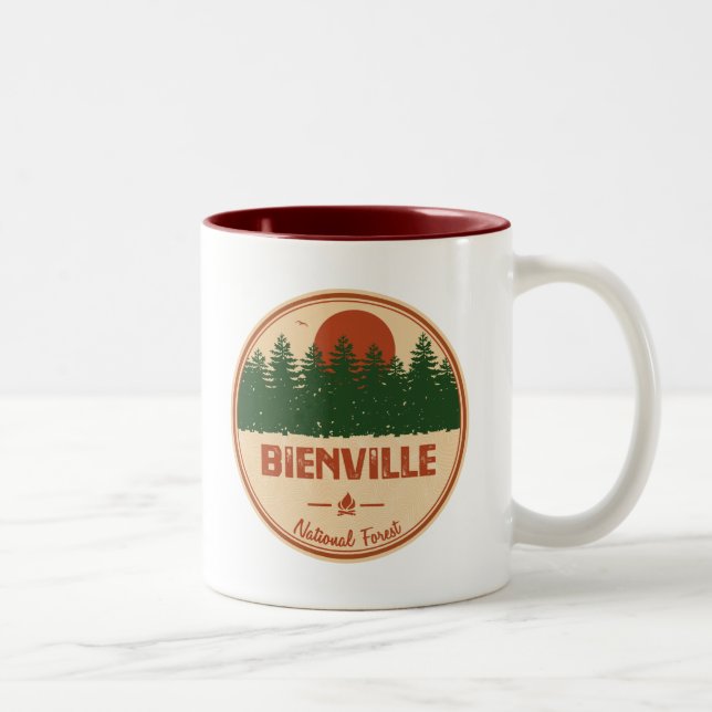 Bienville National Forest Two-Tone Coffee Mug (Right)