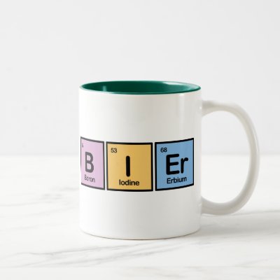 Bier made of Elements Two-Tone Coffee Mug