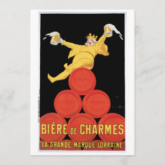 Biere de Charmes Invitation/Birthday Card