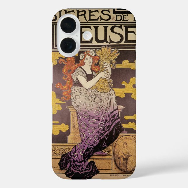 Biere de la Meuse by Marc Auguste Bastard Case-Mate iPhone Case (Back)