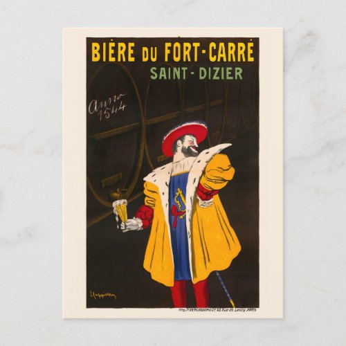Bire du Fort_Carr Vintage Poster 1907 Postcard