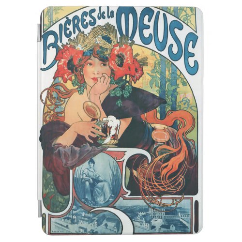 Bieres de la Meuse Mucha iPad Air Cover