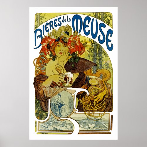 Bieres de La Meuse Poster