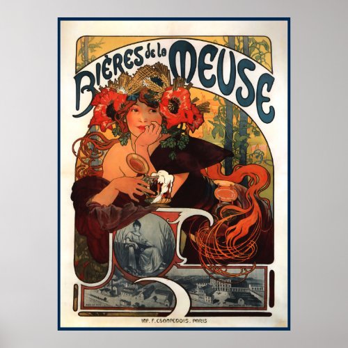 Bieres de la Meuse Poster