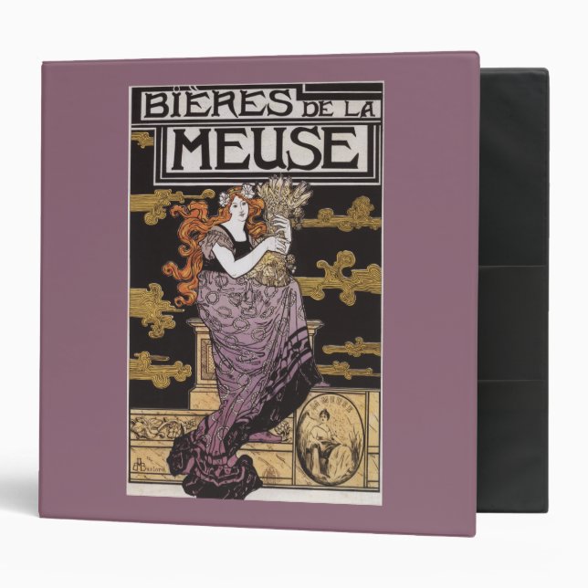 Bieres de la Meuse Promotional Poster 3 Ring Binder (Front/Inside)