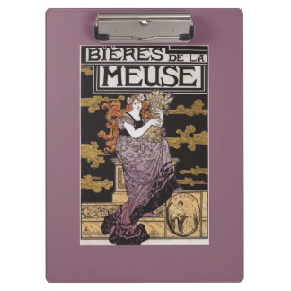 Bieres de la Meuse Promotional Poster Clipboard