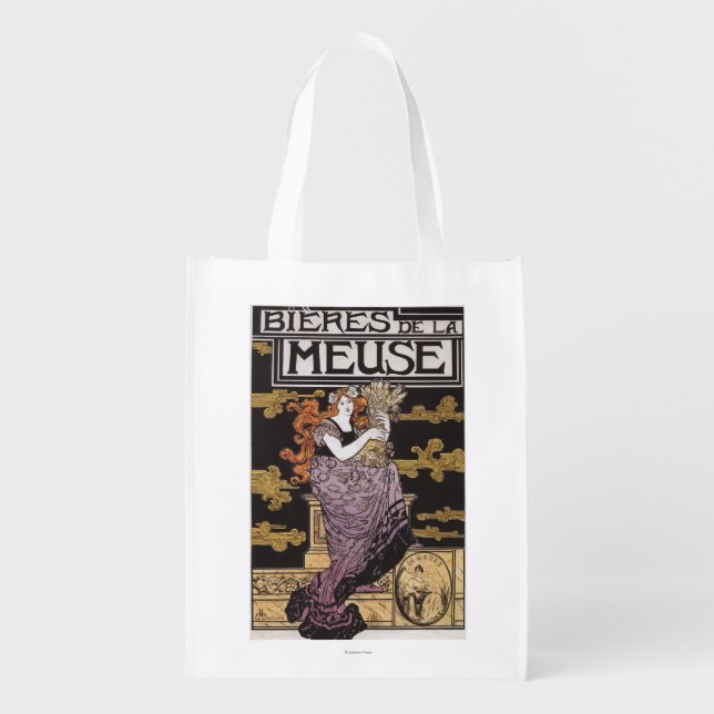 Bieres de la Meuse Promotional Poster Grocery Bag (Front)