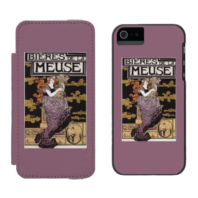 Bieres de la Meuse Promotional Poster Incipio iPhone Wallet Case (Side by Side)