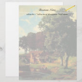 Bierstadt Albert, A Rustic Mill (Front/Back)