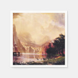 Bierstadt - Among the Sierra Nevada Mountains Napkins