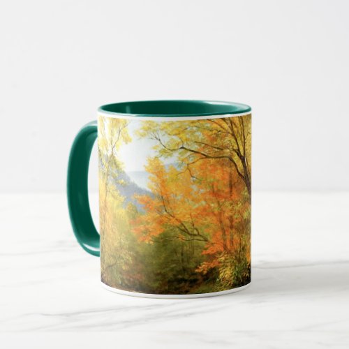 Bierstadt _ Brook in Woods Mug