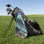 Bierstadt - Emerald Sea, fine art painting, Golf Towel