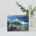 Bierstadt - Emerald Sea, fine art painting, Postcard