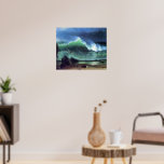 Bierstadt - Emerald Sea, fine art painting, Poster