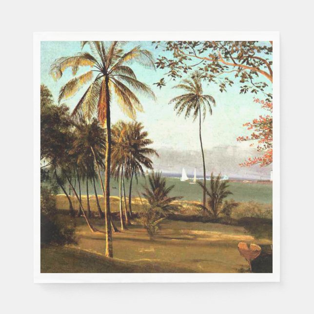 Bierstadt - Florida Scene Napkins (Front)