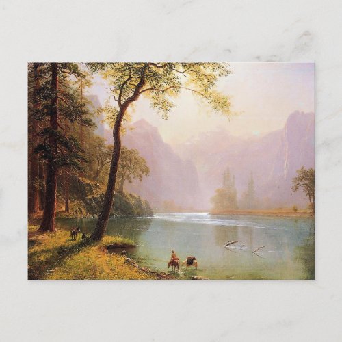 Bierstadt _ Kerns River Valley California Postcard