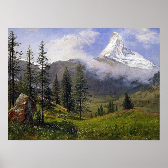 Bierstadt - Matterhorn Poster (Front)