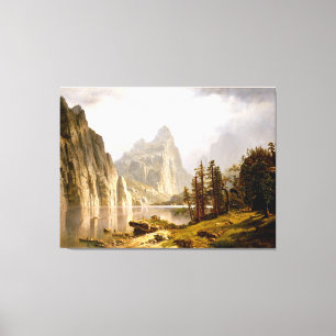 Bierstadt - Merced River, Yosemite Valley Canvas Print
