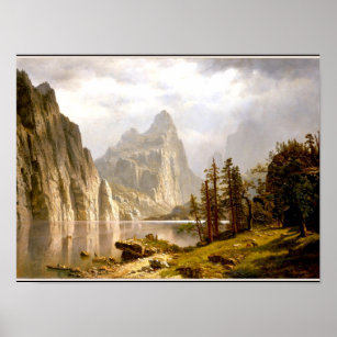 Bierstadt - Merced River, Yosemite Valley Poster