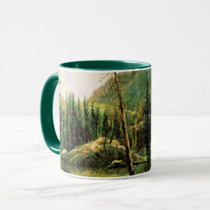 Bierstadt - Sierra Nevada Mountains, fine art Mug