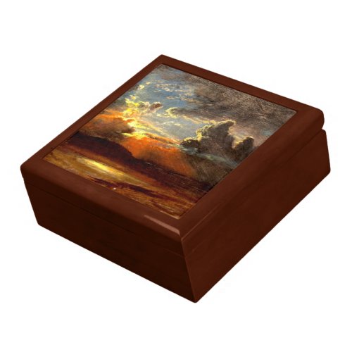 Bierstadt _ Sunlit Skies beautiful landscape art Gift Box