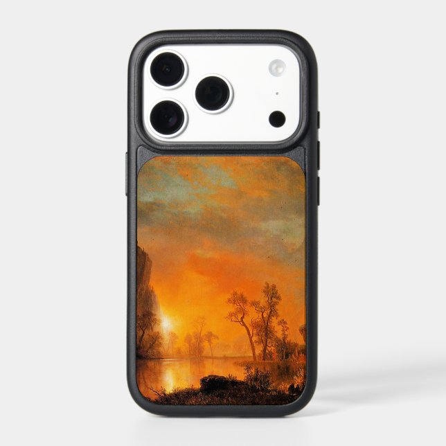 Bierstadt - Sunset in the Rockies Otterbox iPhone Case (Back)