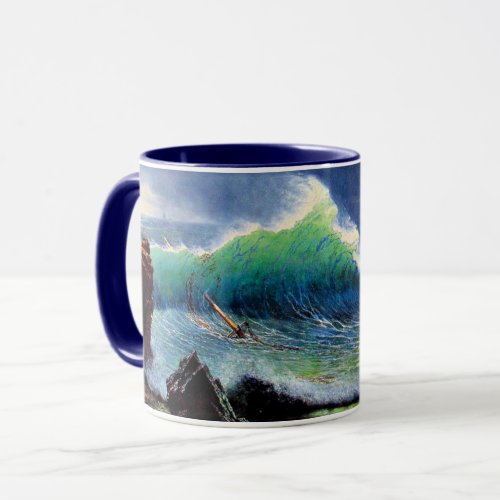 Bierstadt _ The Shore of the Turquoise Sea Mug