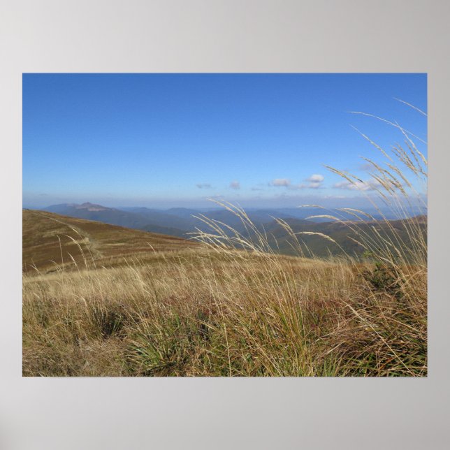 Bieszczady mountains poster (Front)