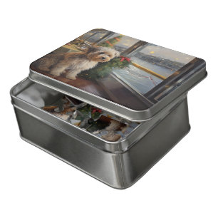 Biewer Terrier Christmas Cruise: Pawsome Holiday  Jigsaw Puzzle