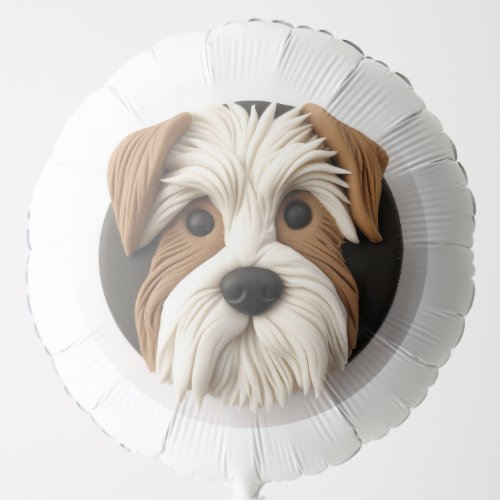 Biewer Terrier Dog 3D Inspired Balloon