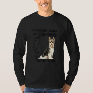 Biewer Yorkshire Terrier Quote Mom Dad Cute Beaver T-Shirt
