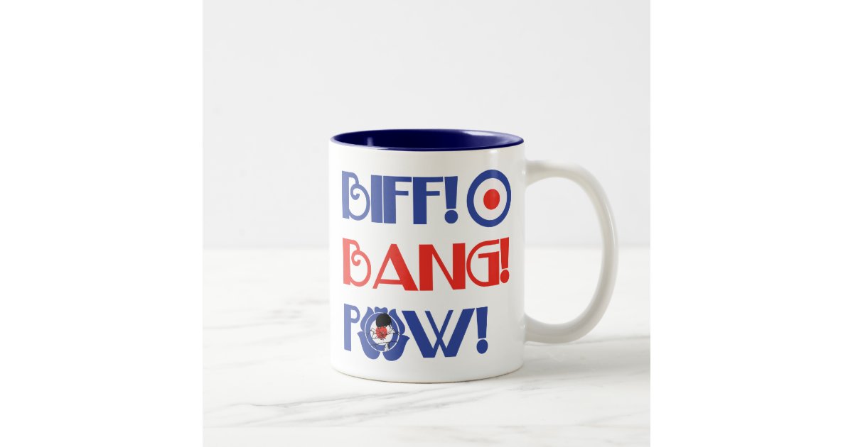 BIFF BANG POW mod mug | Zazzle