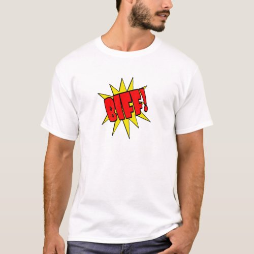 Biff Cartoon SFX T_Shirt