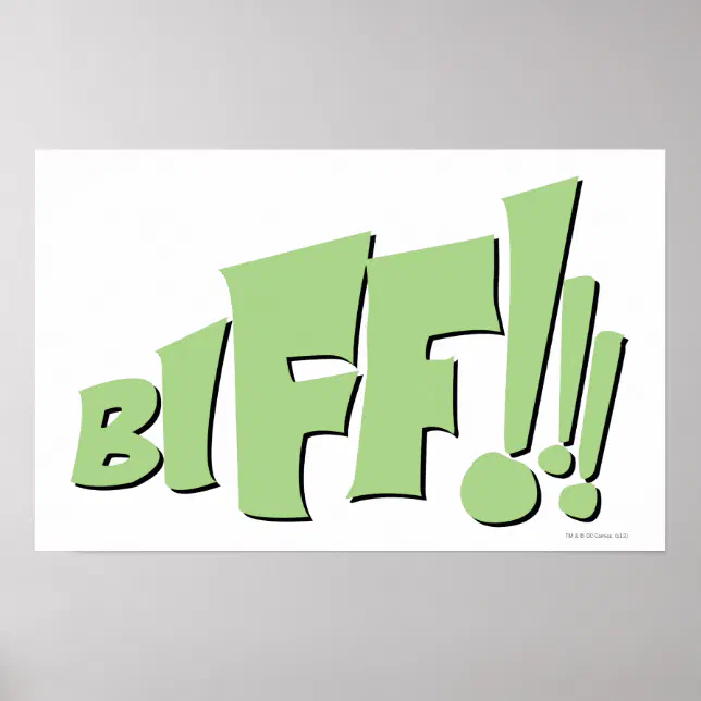 BIFF!!! POSTER | Zazzle