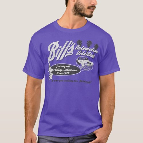 Biffs Auto Detailing Worn Out T_Shirt