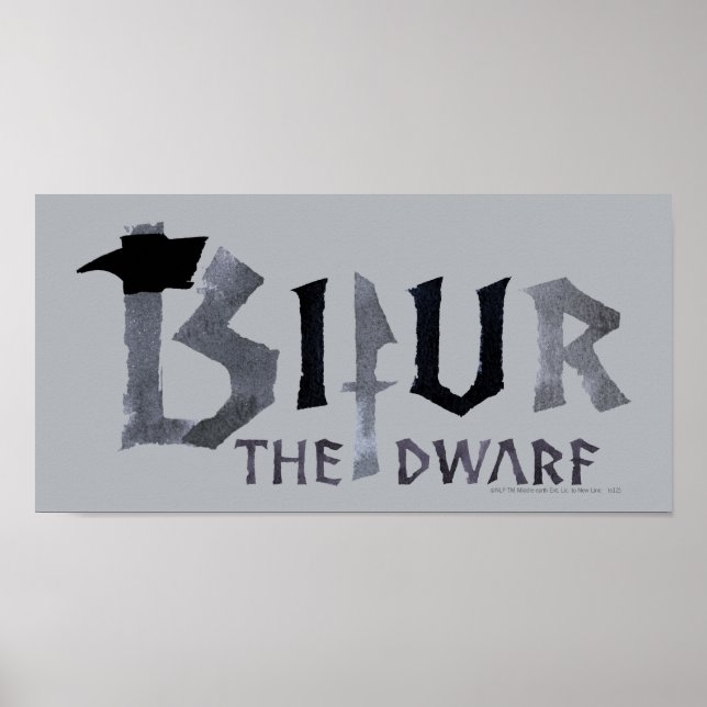 Bifur Name Poster (Front)