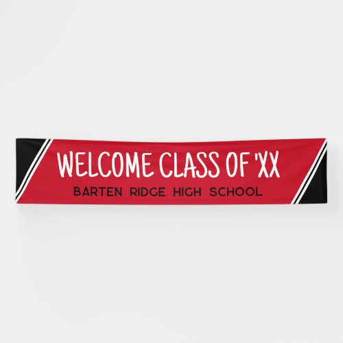 BIG 12Ft Class Reunion Banner