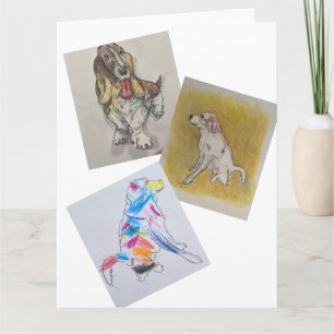 Big, 8.5" x 11" Folded Greeting Card