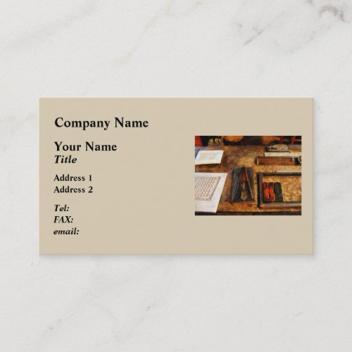 Big "A" Business Card Templates