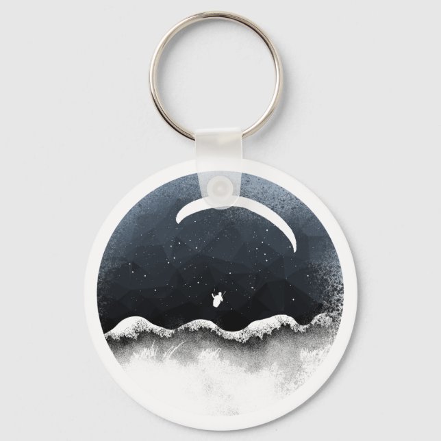 "Big Adventure Paragliding" Keychain (Front)